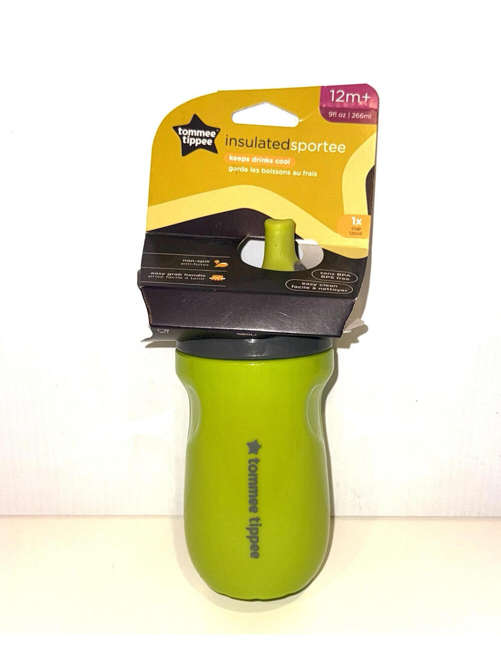 Tommee Tippee Insulated Sportee Toddler Water Bottle with Easy Grab Handle New!